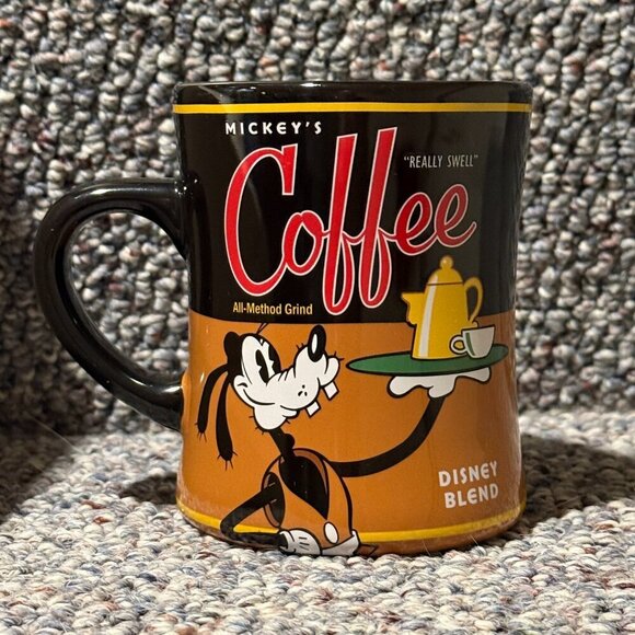 Goofy Mickey’s Really Swell Coffee Disney Blend Theme Park Authentic Mug - Picture 2 of 7
